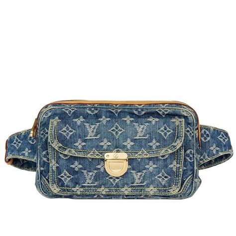 lv bumbag monogram|lv denim bum bag.